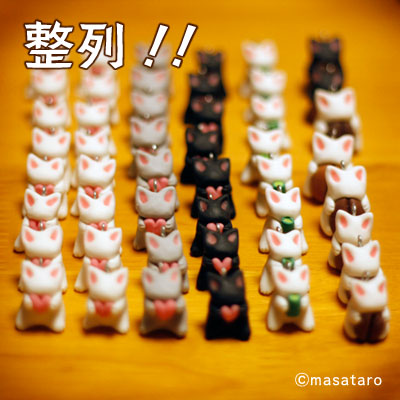 ストラップ予備軍 整列!!