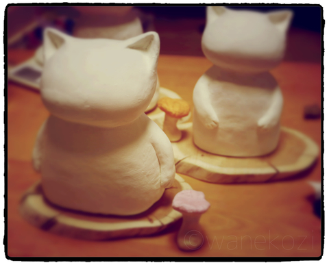 猫とキノコ展に向けて