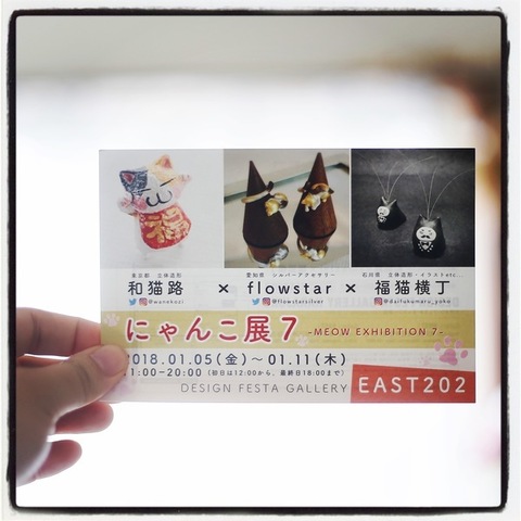 にゃんこ展7DM